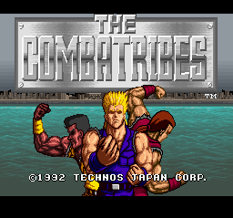 Combatribes, The (Japan) Title Screen